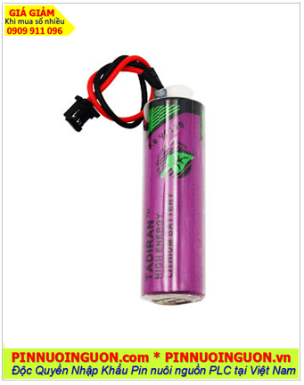 Tadiran TL-5903; Pin nuôi nguồn PLC Tadiran TL-5903 LITHIUM 3.6v AA2400mAh (ZẮC CẮM)_Made in Israel